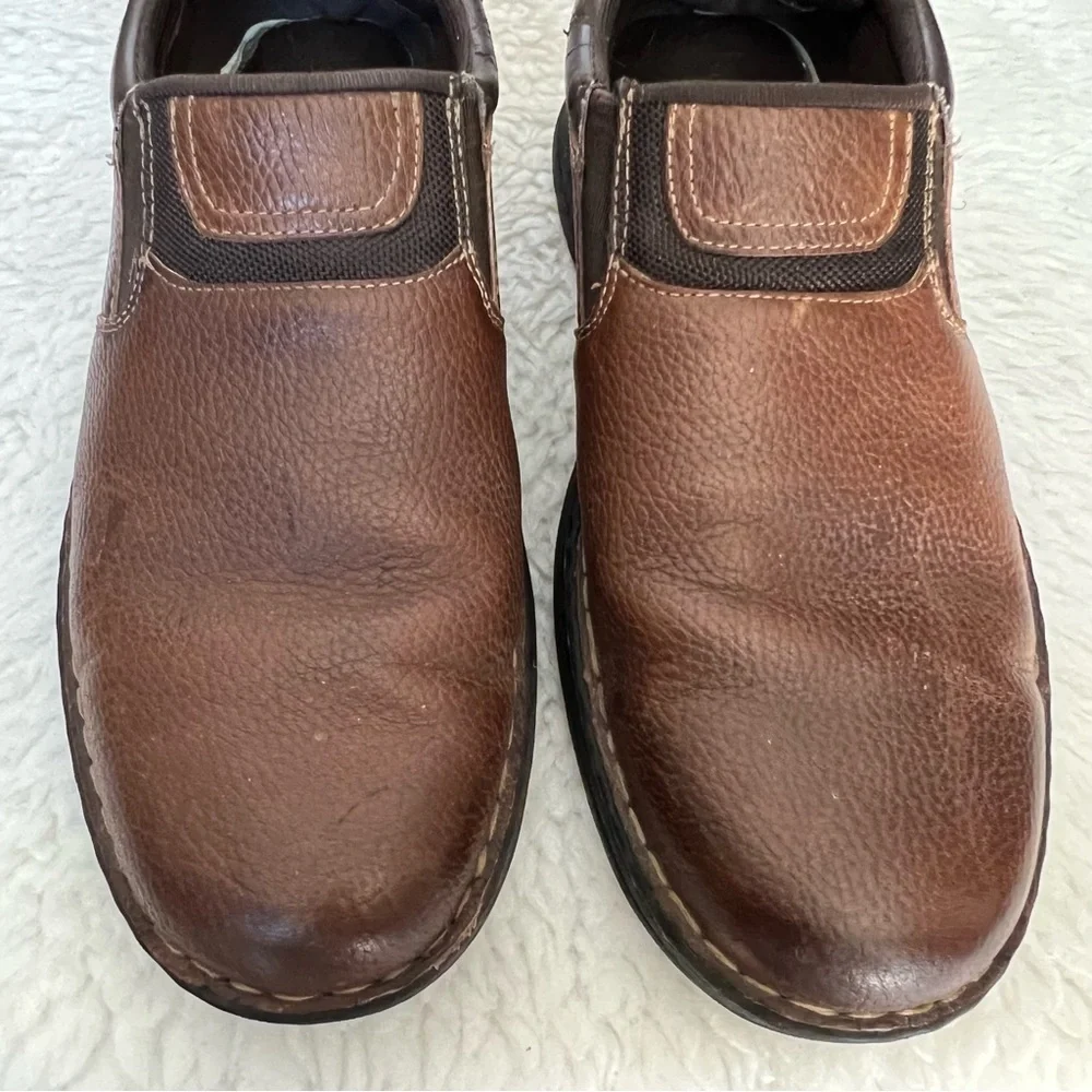 Core Croft & Barrow Grain Leather Slip On Shoes Size 11 M